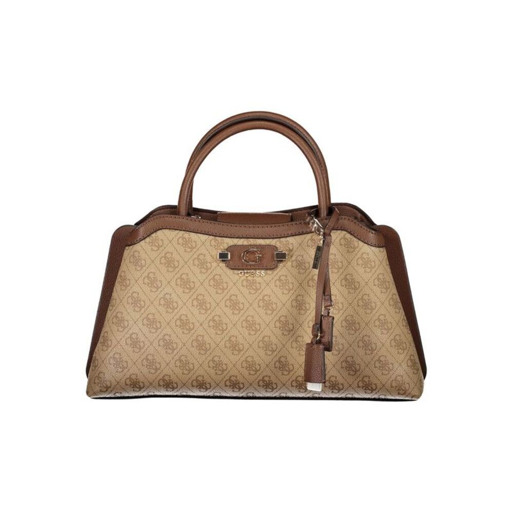 Guess Jeans Beige Polyurethane Women's Women's Bag